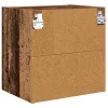 Függő szekrény polcokkal Riga Öreg fa 40 x 29,5 x 40 cm Faanyag