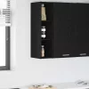 Függő szekrény Riga Fekete tölgy 20 x 29,5 x 80 cm Faanyag