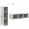 Függő szekrény Riga Beton Szürke 20 x 29,5 x 80 cm Faanyag