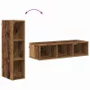 Függő szekrény polcokkal Riga Öreg fa 20 x 29,5 x 80 cm Faanyag
