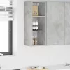 Függő szekrény Riga Beton Szürke 30 x 29,5 x 80 cm Faanyag