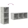 Függő szekrény Riga Beton Szürke 30 x 29,5 x 80 cm Faanyag