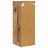 Függő szekrény polcokkal Riga Öreg fa 30 x 29,5 x 80 cm Faanyag