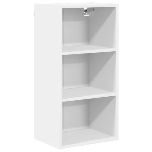 Függő szekrény polcokkal Riga Fehér 40 x 29,5 x 80 cm Faanyag