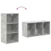 Függő szekrény Riga Beton Szürke 40 x 29,5 x 80 cm Faanyag