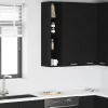 Függő szekrény Riga Fekete tölgy 20 x 29,5 x 100 cm Faanyag