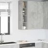 Függő szekrény Riga Beton Szürke 20 x 29,5 x 100 cm Faanyag