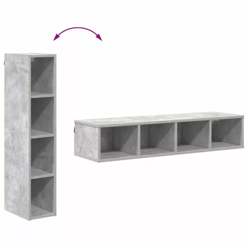 Függő szekrény Riga Beton Szürke 20 x 29,5 x 100 cm Faanyag