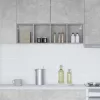 Függő szekrény Riga Beton Szürke 30 x 29,5 x 100 cm Faanyag