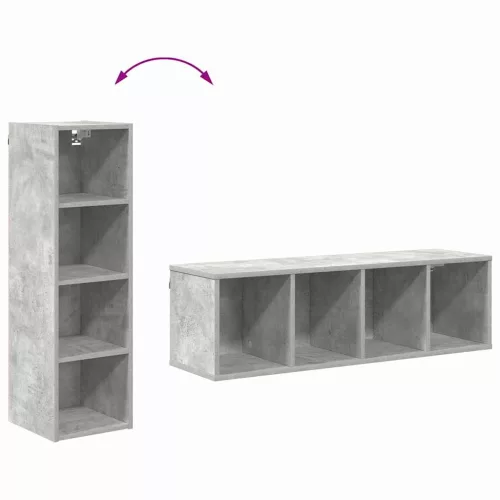 Függő szekrény Riga Beton Szürke 30 x 29,5 x 100 cm Faanyag