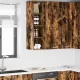 Függő szekrény Riga Füstölt tölgy 30 x 29,5 x 100 cm Faanyag