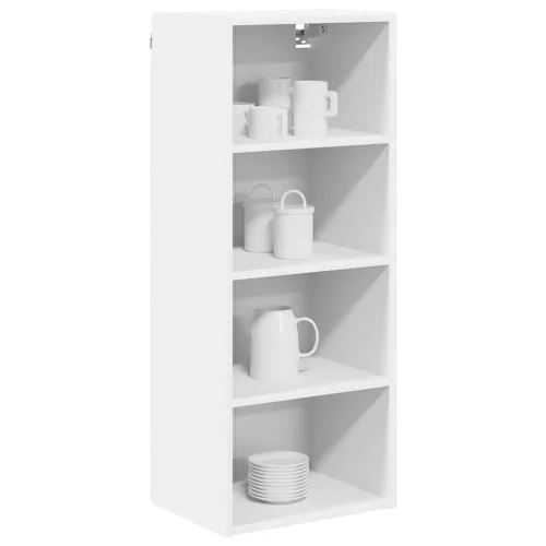 Függő szekrény polcokkal Riga Fehér 40 x 29,5 x 100 cm Faanyag