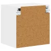 Fali konyhaszekrény ajtóval 2 pcs Fehér 40 x 31 x 40 cm Faanyag