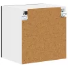 Fali konyhaszekrény 2 pcs Fekete 40 x 31 x 40 cm Faanyag