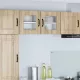Fali konyhaszekrény 2 pcs Sonoma tölgy 40 x 31 x 40 cm Faanyag