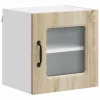Fali konyhaszekrény 2 pcs Sonoma tölgy 40 x 31 x 40 cm Faanyag