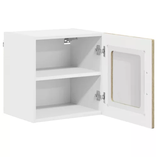 Fali konyhaszekrény 2 pcs Sonoma tölgy 40 x 31 x 40 cm Faanyag