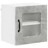 Fali konyhaszekrény 2 pcs Beton Szürke 40 x 31 x 40 cm Faanyag