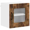 Fali konyhaszekrény 2 pcs Füstölt tölgy 40 x 31 x 40 cm Faanyag