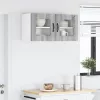 Fali konyhaszekrény 2 pcs Szürke Sonoma 40 x 31 x 40 cm Faanyag