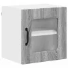 Fali konyhaszekrény 2 pcs Szürke Sonoma 40 x 31 x 40 cm Faanyag