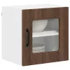 Fali konyhaszekrény 2 pcs Barna Tölgy 40 x 31 x 40 cm Faanyag