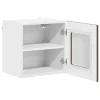 Fali konyhaszekrény 2 pcs Barna Tölgy 40 x 31 x 40 cm Faanyag