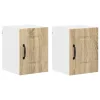 Fali konyhaszekrény 2 pcs Sonoma tölgy 30 x 31 x 40 cm Faanyag