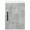 Fali konyhaszekrény 2 pcs Beton Szürke 30 x 31 x 40 cm Faanyag
