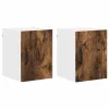 Fali konyhaszekrény 2 pcs Füstölt tölgy 30 x 31 x 40 cm Faanyag