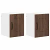 Fali konyhaszekrény 2 pcs Barna Tölgy 30 x 31 x 40 cm Faanyag