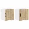 Fali konyhaszekrény 2 pcs Sonoma tölgy 40 x 31 x 40 cm Faanyag