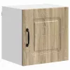 Fali konyhaszekrény 2 pcs Sonoma tölgy 40 x 31 x 40 cm Faanyag