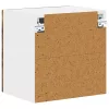 Fali konyhaszekrény 2 pcs Füstölt tölgy 40 x 31 x 40 cm Faanyag