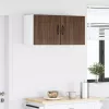 Fali konyhaszekrény 2 pcs Barna Tölgy 40 x 31 x 40 cm Faanyag