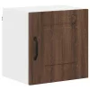 Fali konyhaszekrény 2 pcs Barna Tölgy 40 x 31 x 40 cm Faanyag