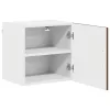 Fali konyhaszekrény 2 pcs Barna Tölgy 40 x 31 x 40 cm Faanyag