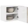 Fali konyhaszekrény 2 pcs Öreg fa 40 x 31 x 40 cm Faanyag