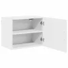 Fali konyhaszekrény ajtóval 2 pcs Fehér 50 x 31 x 40 cm Faanyag
