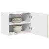Fali konyhaszekrény 2 pcs Sonoma tölgy 50 x 31 x 40 cm Faanyag