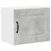 Fali konyhaszekrény Beton Szürke 50 x 31 x 40 cm Faanyag