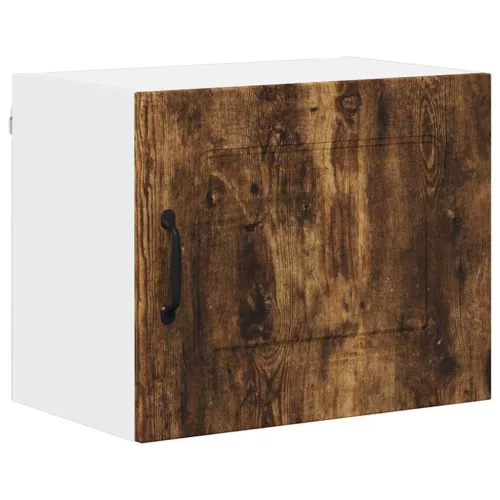 Fali konyhaszekrény 2 pcs Füstölt tölgy 50 x 31 x 40 cm Faanyag