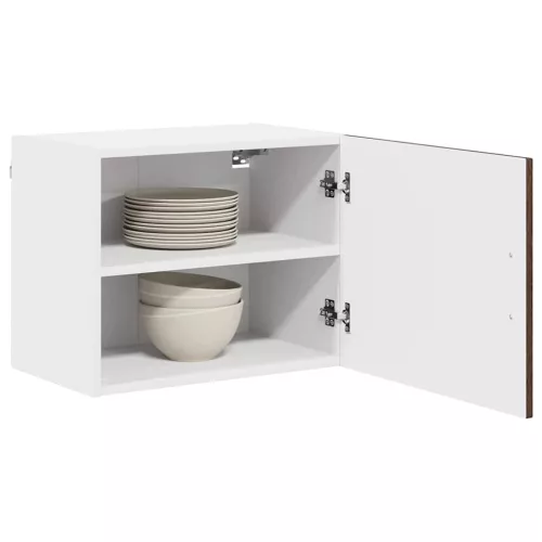 Fali konyhaszekrény 2 pcs Barna Tölgy 50 x 31 x 40 cm Faanyag