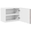 Fali konyhaszekrény 2 pcs Barna Tölgy 50 x 31 x 40 cm Faanyag
