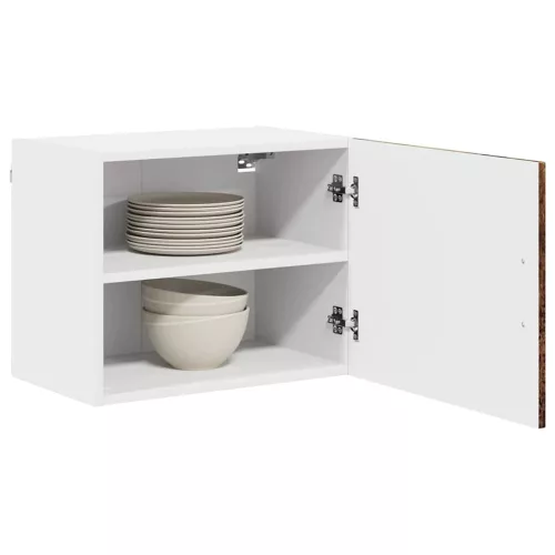 Fali konyhaszekrény 2 pcs Öreg fa 50 x 31 x 40 cm Faanyag