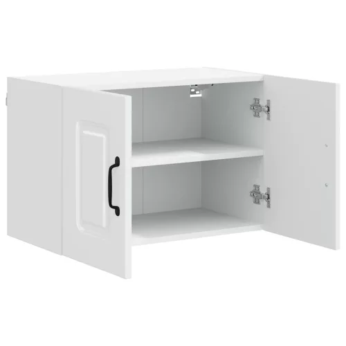 Fali konyhaszekrény ajtóval 2 pcs Fehér 60 x 31 x 40 cm Faanyag