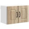 Fali konyhaszekrény 2 pcs Sonoma tölgy 60 x 31 x 40 cm Faanyag