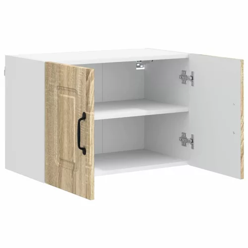 Fali konyhaszekrény 2 pcs Sonoma tölgy 60 x 31 x 40 cm Faanyag