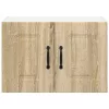 Fali konyhaszekrény 2 pcs Sonoma tölgy 60 x 31 x 40 cm Faanyag