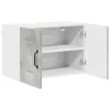 Fali konyhaszekrény 2 pcs Beton Szürke 60 x 31 x 40 cm Faanyag